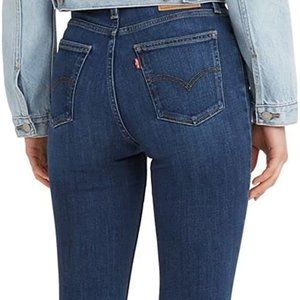 LEVI'S WOMEN'S 726 HIGH RISE FLARE JEANS NEW WITH TAG SIZE 4 LONG W27 L32